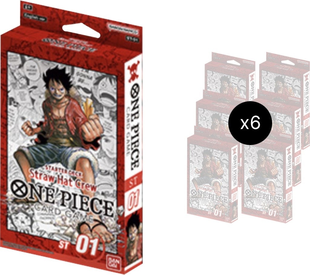 Image for Starter Deck 1: Straw Hat Crew Display - One Piece Card Game