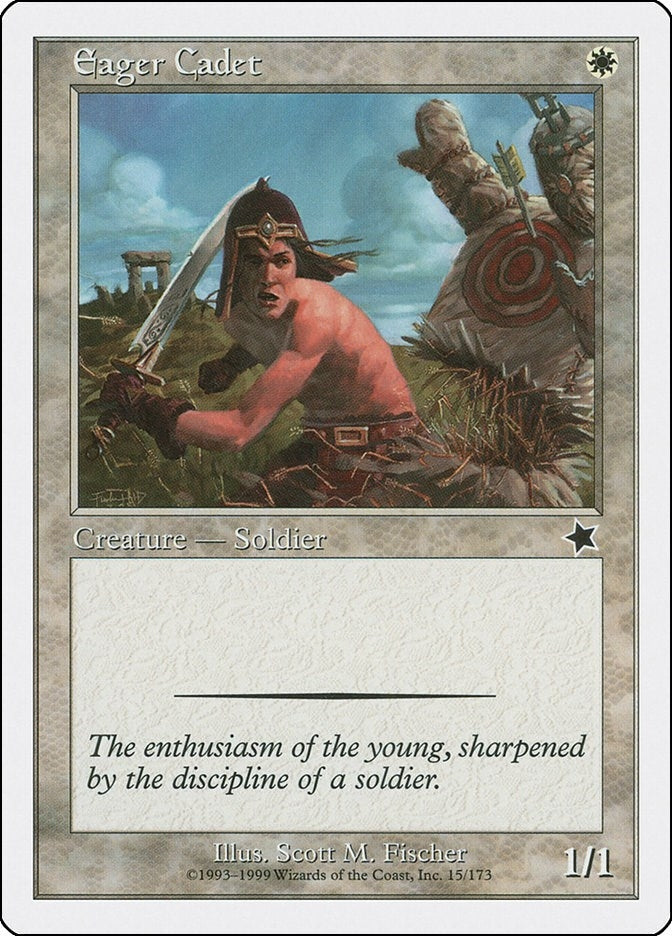 Image for Eager Cadet (15) - Magic: The Gathering