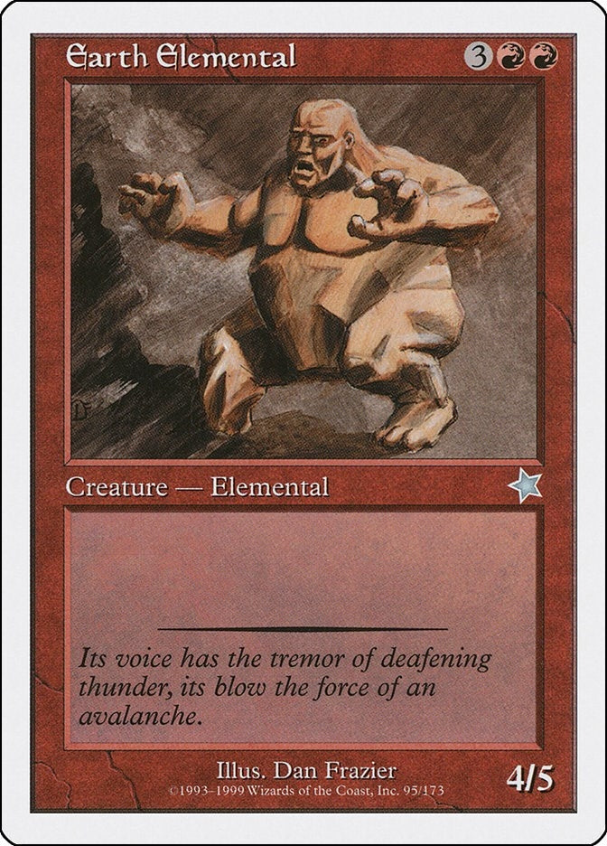 Image for Earth Elemental (95) - Magic: The Gathering
