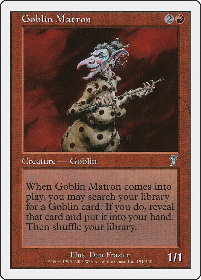 Image for Goblin Matron (191) - Magic: The Gathering