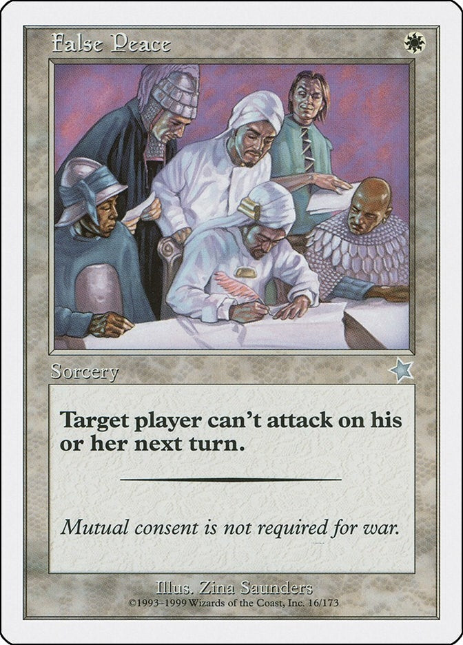 Image for False Peace (16) - Magic: The Gathering