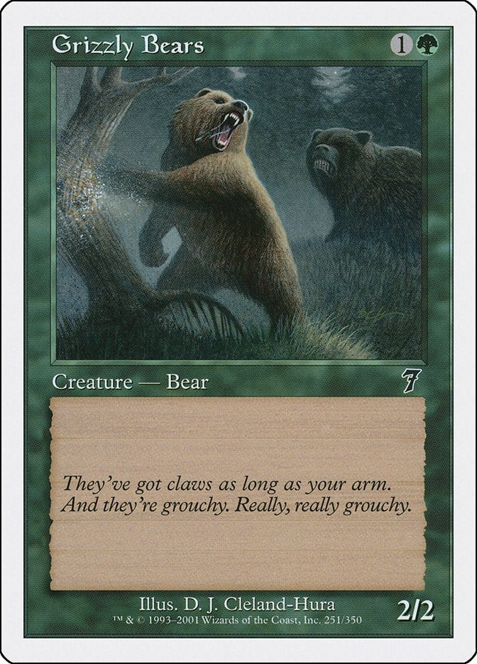 Image for Grizzly Bears (251) - Magic: The Gathering