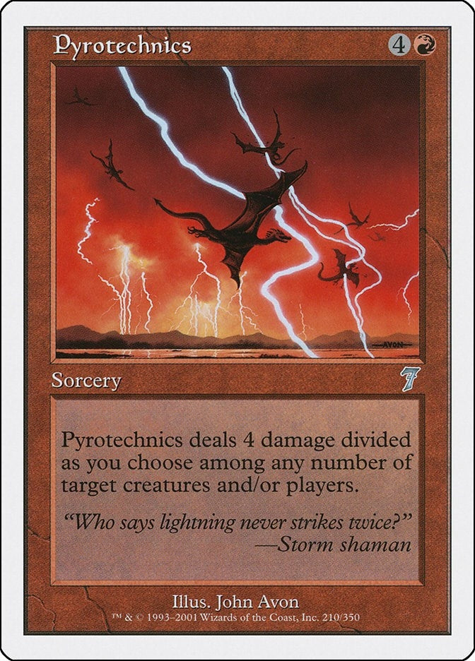Image for Pyrotechnics (210) - Magic: The Gathering