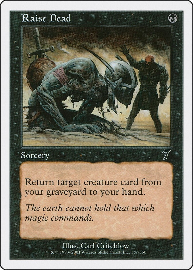 Image for Raise Dead (157) - Magic: The Gathering