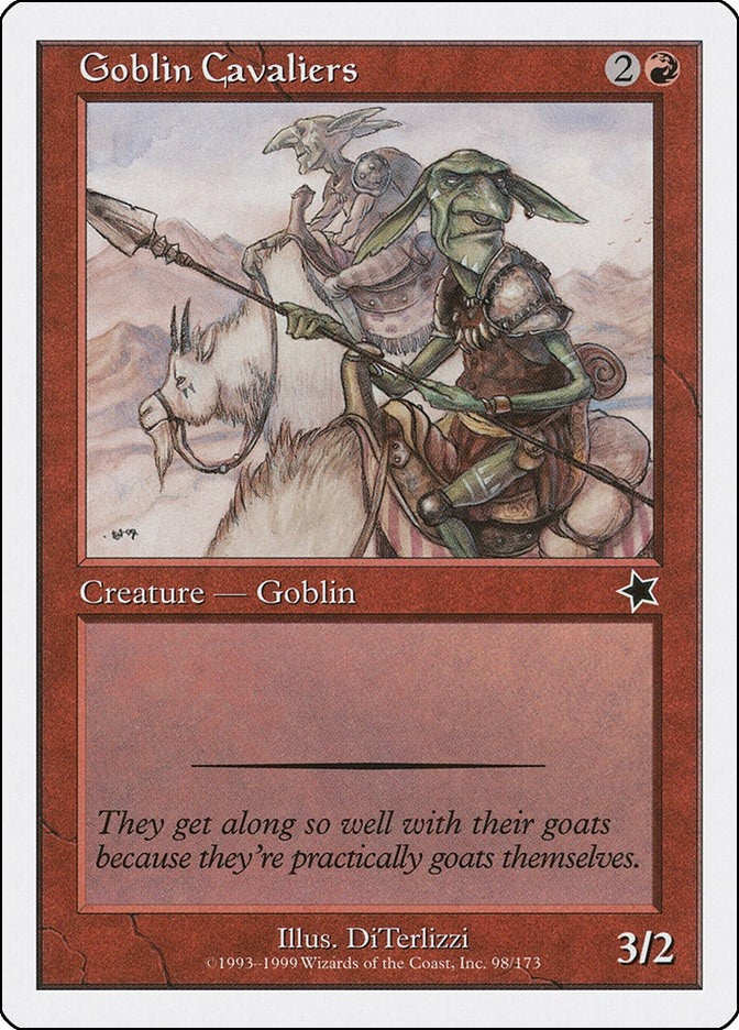 Image for Goblin Cavaliers (98) - Magic: The Gathering