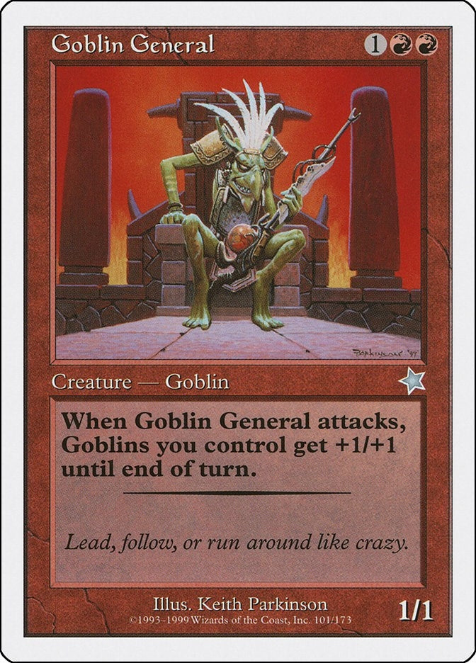 Image for Goblin General (101) - Magic: The Gathering