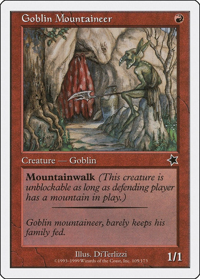 Image for Goblin Mountaineer (105) - Magic: The Gathering
