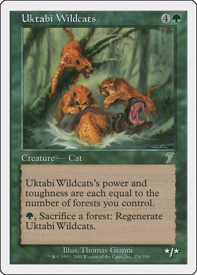 Image for Uktabi Wildcats (278) - Magic: The Gathering