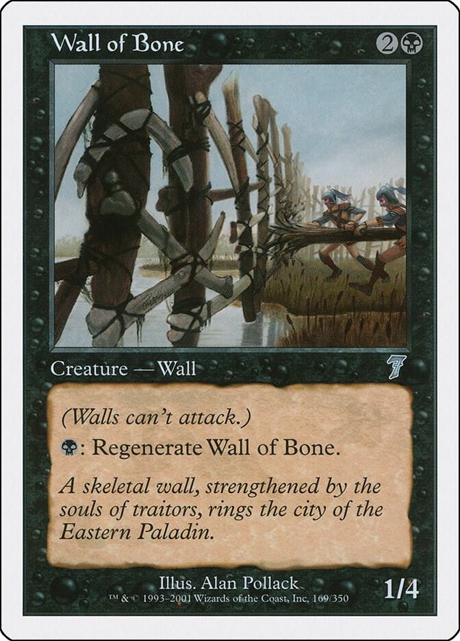 Image for Wall of Bone (169) - Magic: The Gathering