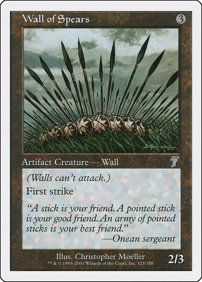 Image for Wall of Spears (323) - Magic: The Gathering