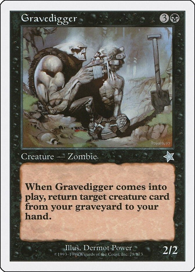 Image for Gravedigger (78) - Magic: The Gathering