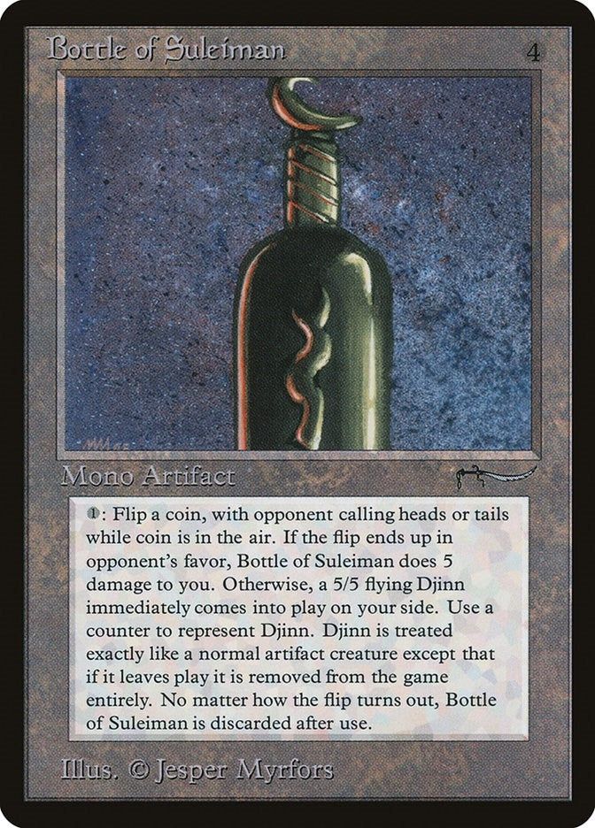 Image for Bottle of Suleiman - Magic: The Gathering