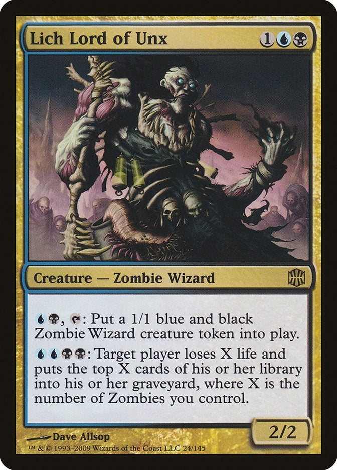 Image for Lich Lord of Unx (24) - Magic: The Gathering