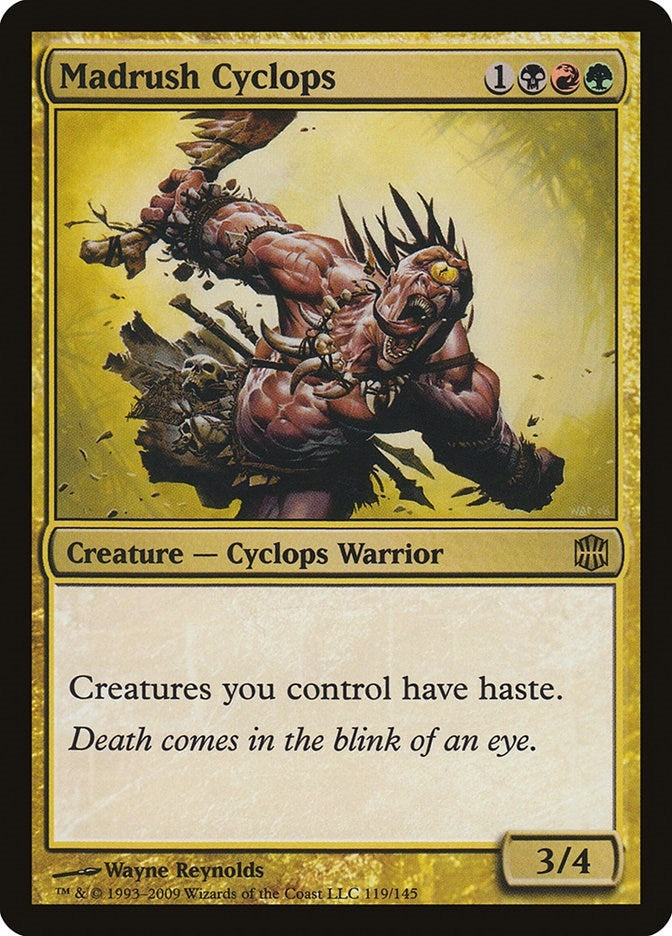 Image for Madrush Cyclops (119) - Magic: The Gathering