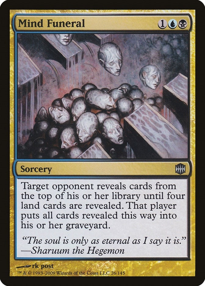 Image for Mind Funeral (26) - Magic: The Gathering