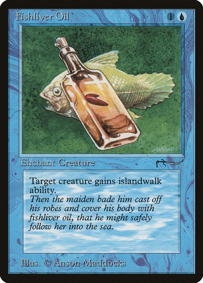 Image for Fishliver Oil - Magic: The Gathering