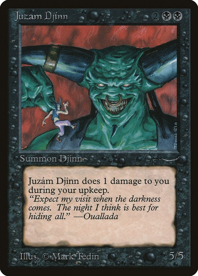 Image for Juzam Djinn - Magic: The Gathering