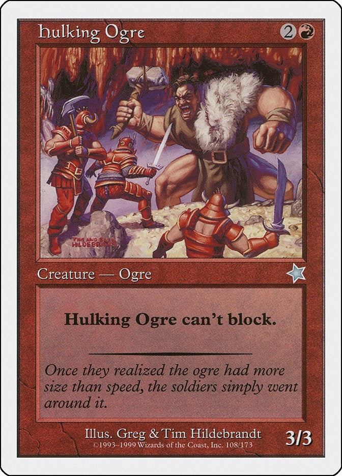 Image for Hulking Ogre (108) - Magic: The Gathering