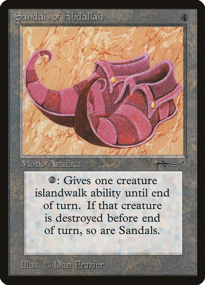 Image for Sandals of Abdallah - Magic: The Gathering
