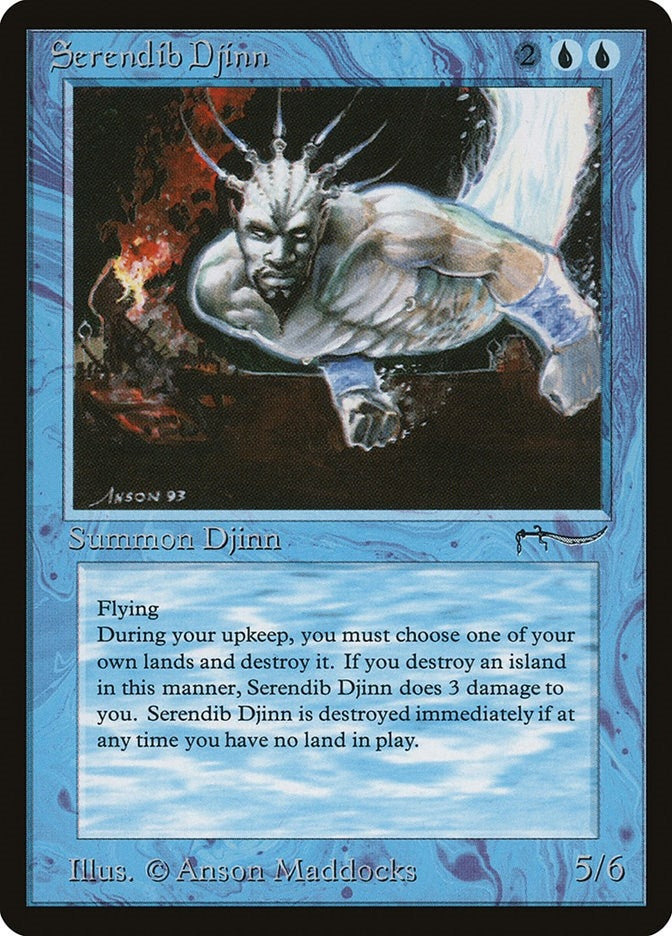 Image for Serendib Djinn - Magic: The Gathering