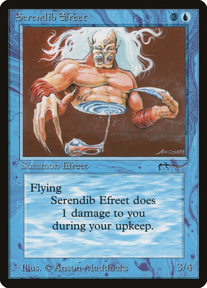 Image for Serendib Efreet - Magic: The Gathering