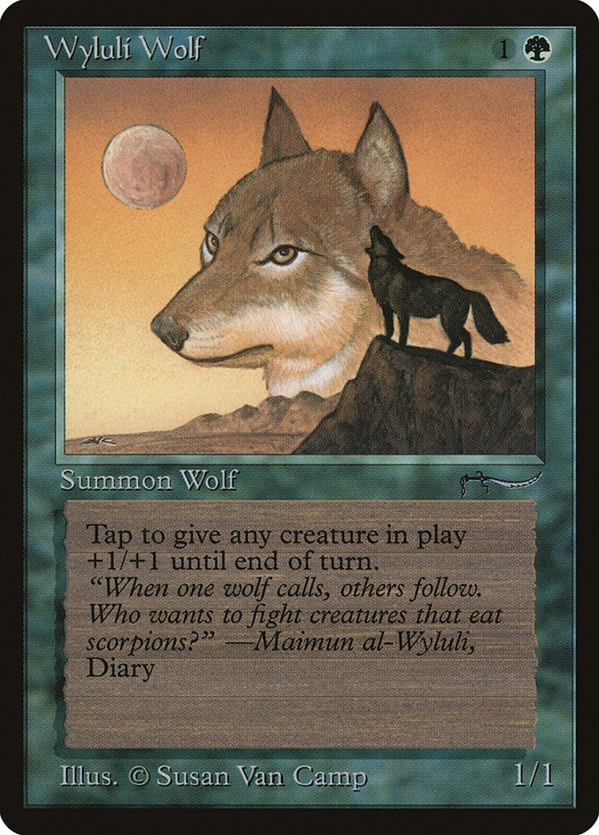 Image for Wyluli Wolf - Magic: The Gathering
