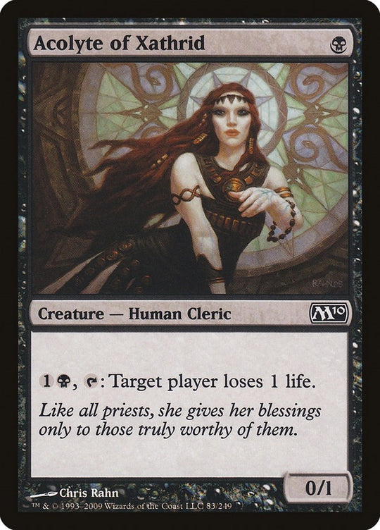 Image for Acolyte of Xathrid (83) (M10) - Magic: The Gathering