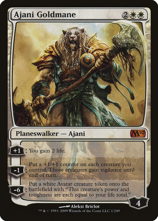 Image for Ajani Goldmane (1) (M10) - Magic: The Gathering