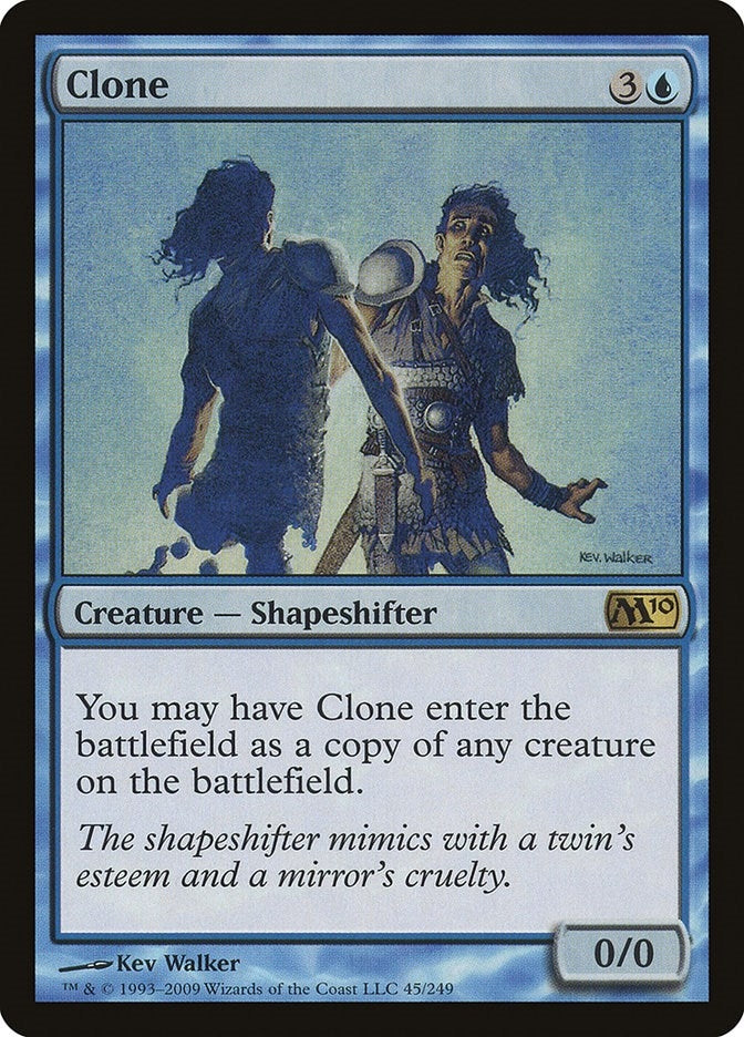 Image for Clone (45) (M10) - Magic: The Gathering