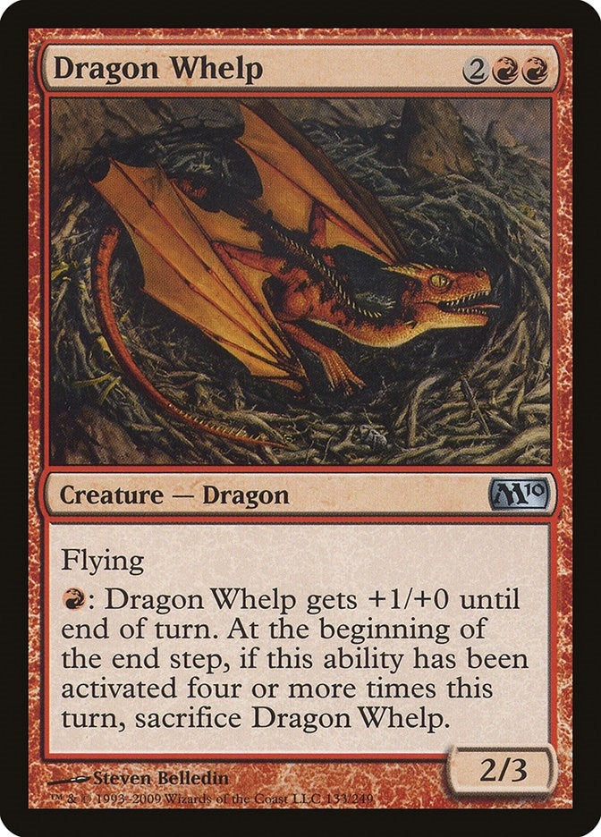 Image for Dragon Whelp (133) (M10) - Magic: The Gathering