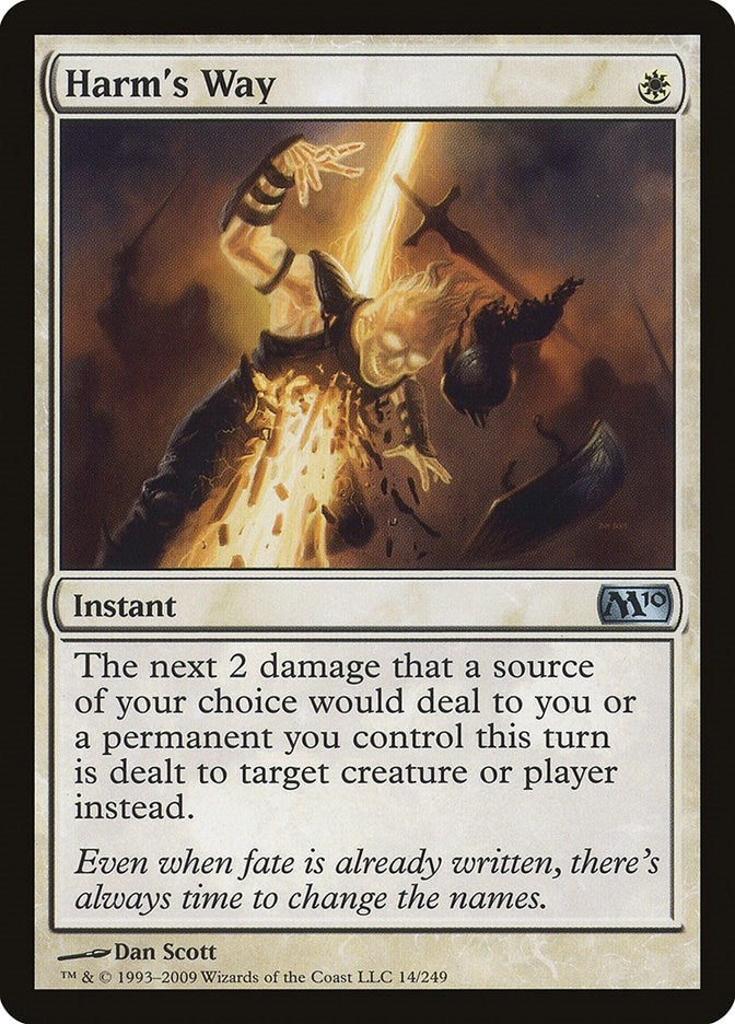 Image for Harm's Way (14) (M10) - Magic: The Gathering