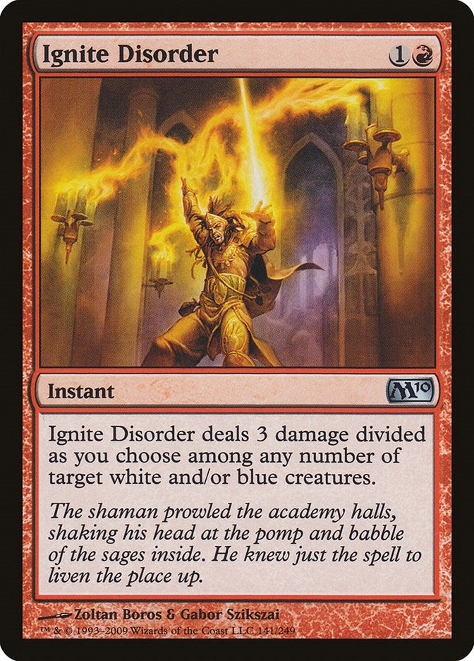 Image for Ignite Disorder (141) (M10) - Magic: The Gathering