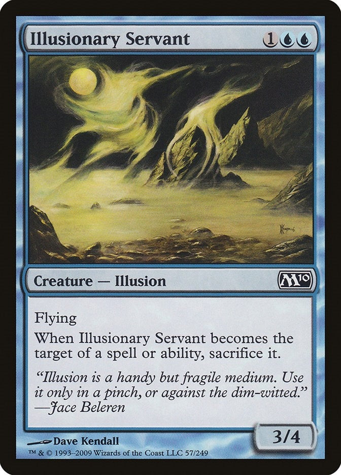 Image for Illusionary Servant (57) (M10) - Magic: The Gathering