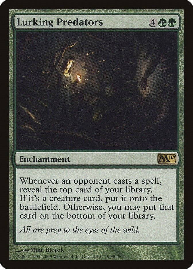 Image for Lurking Predators (190) (M10) - Magic: The Gathering
