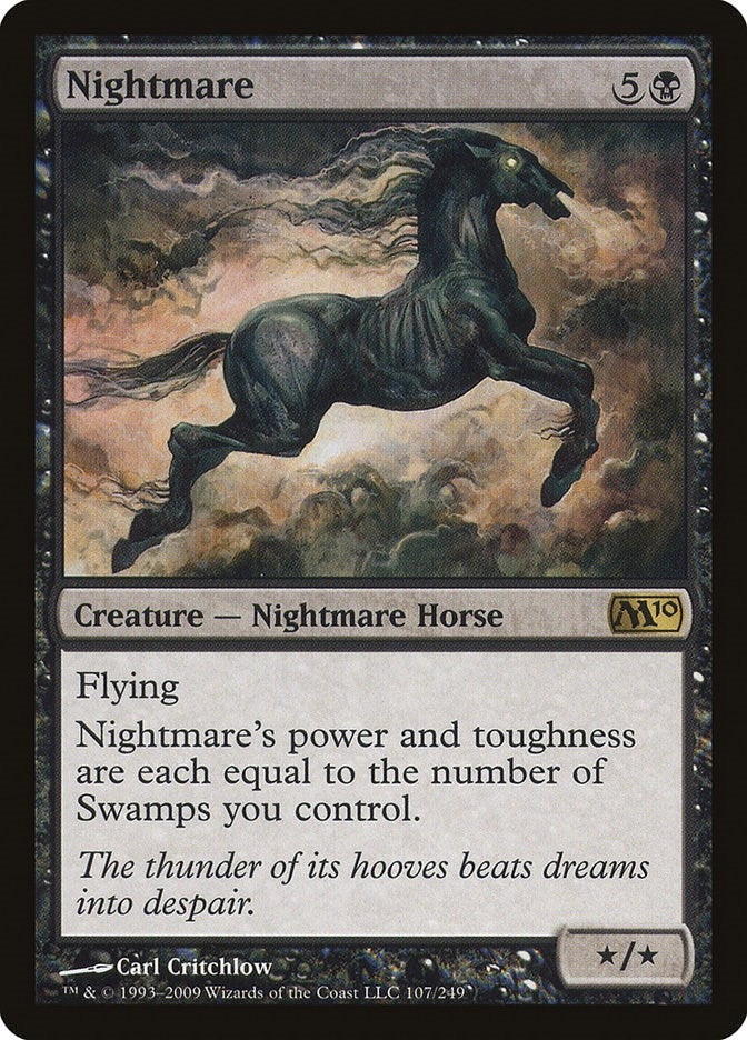 Image for Nightmare (107) (M10) - Magic: The Gathering