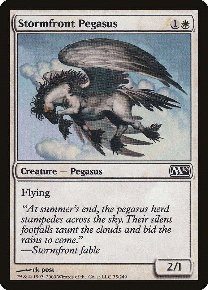 Image for Stormfront Pegasus (35) (M10) - Magic: The Gathering