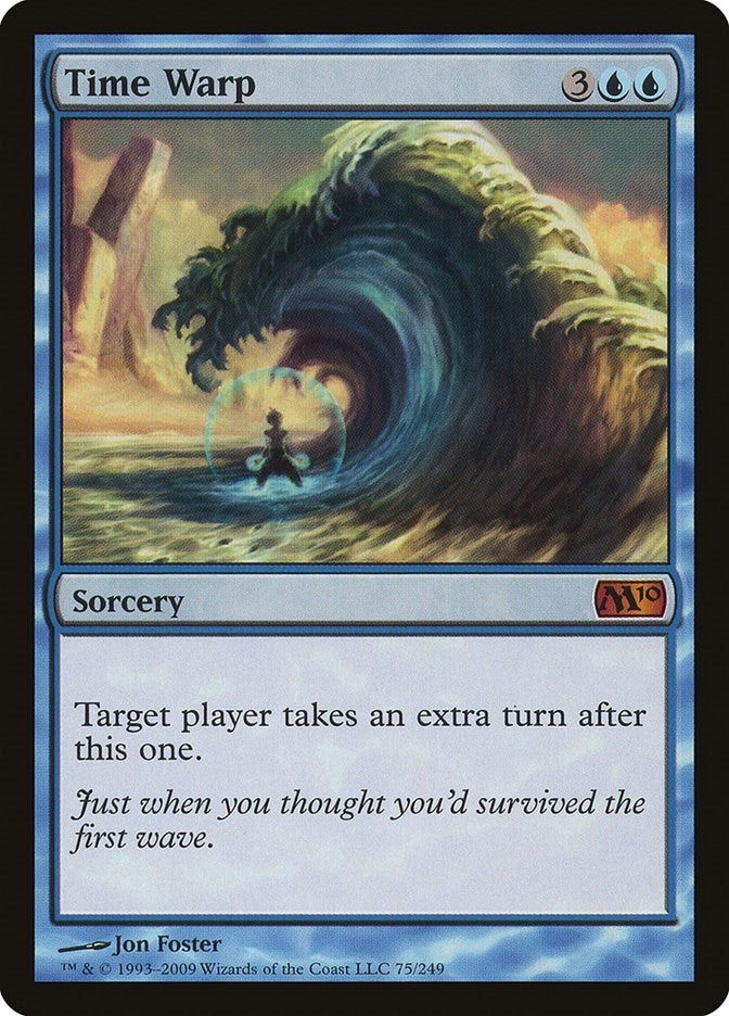Image for Time Warp (75) (M10) - Magic: The Gathering