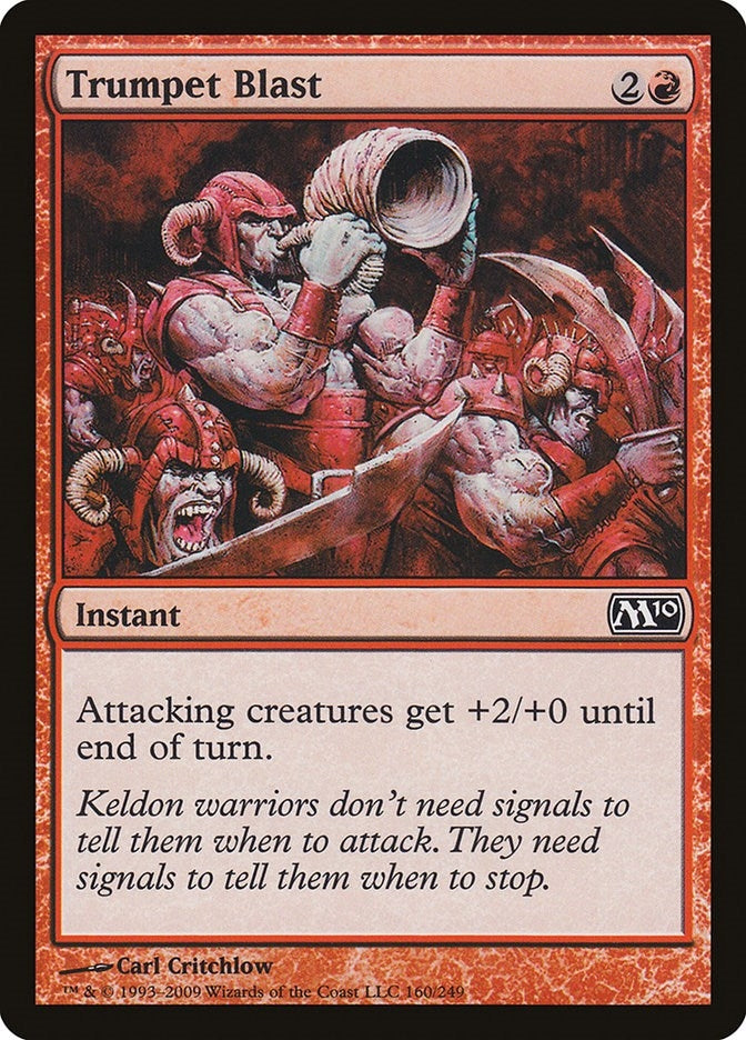 Image for Trumpet Blast (160) (M10) - Magic: The Gathering