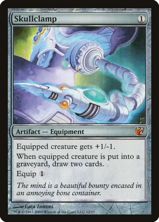Image for Skullclamp (12) - Magic: The Gathering