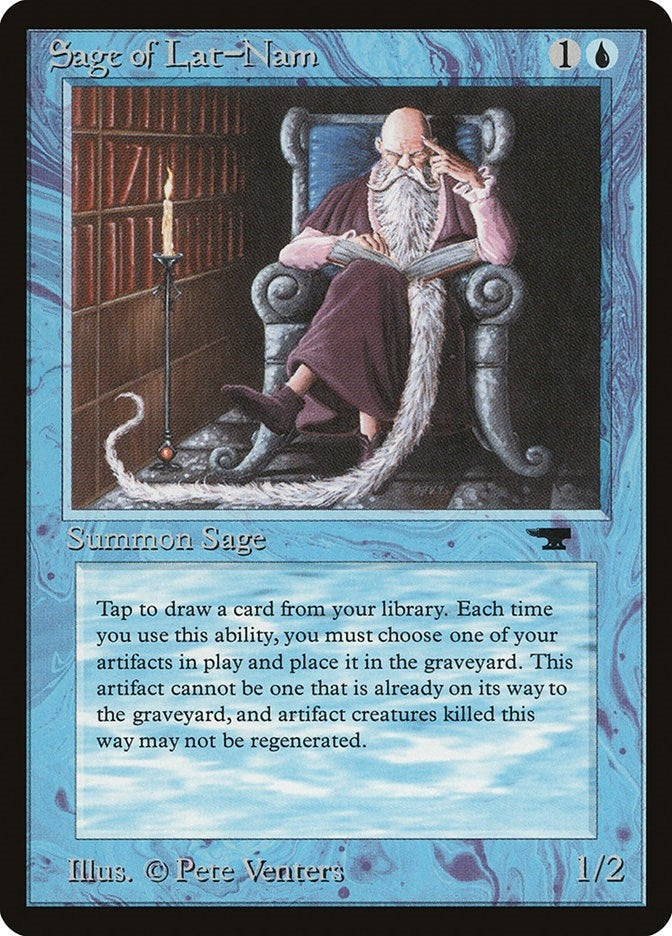 Image for Sage of Lat-Nam - Magic: The Gathering