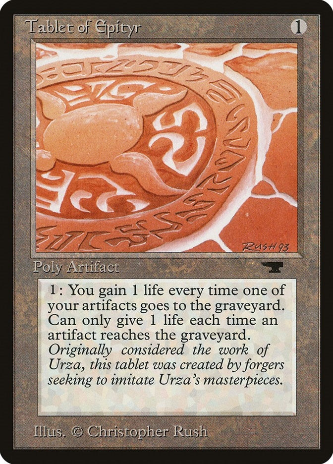 Image for Tablet of Epityr - Magic: The Gathering