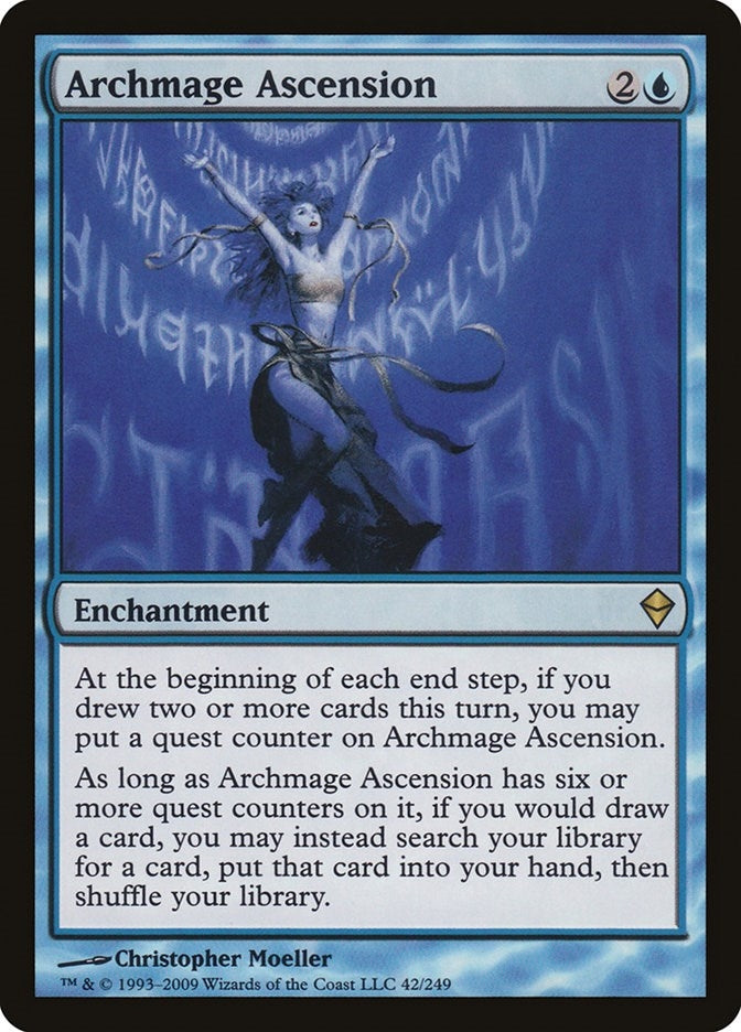 Image for Archmage Ascension (42) (ZEN) - Magic: The Gathering