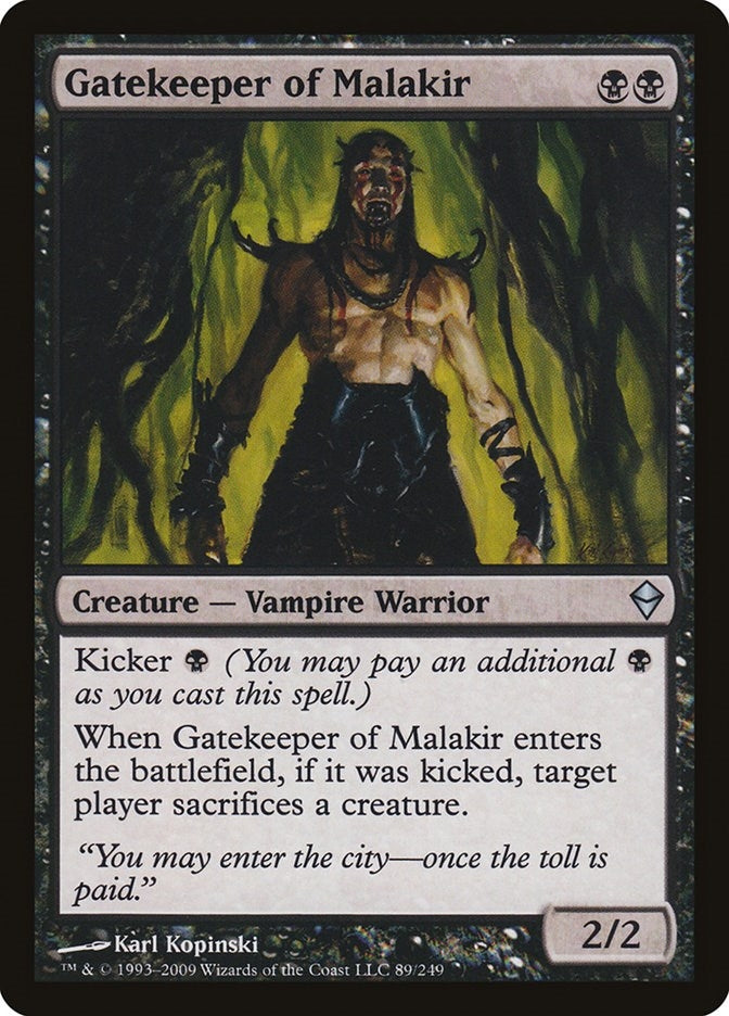 Image for Gatekeeper of Malakir (89) - Magic: The Gathering
