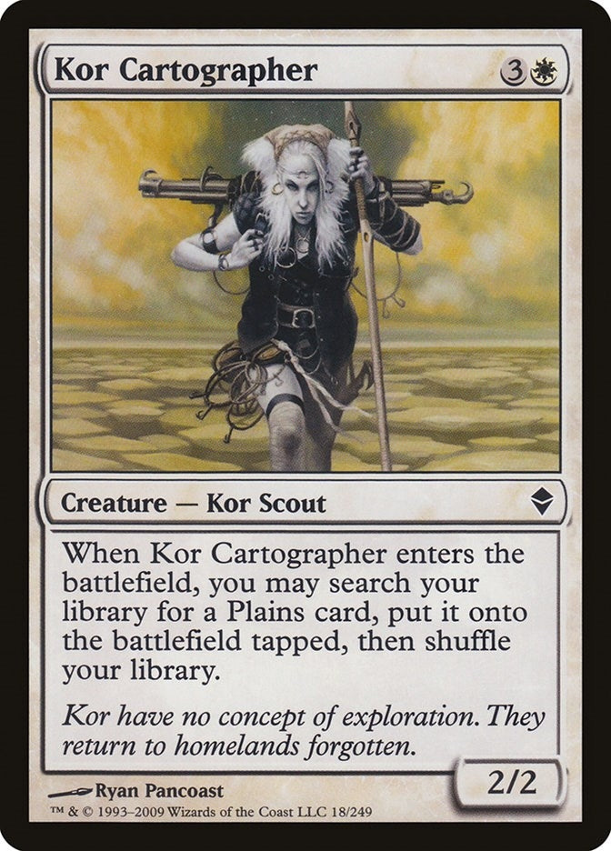 Image for Kor Cartographer (18) - Magic: The Gathering