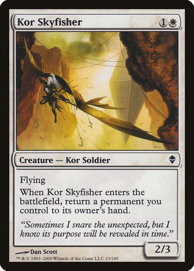 Image for Kor Skyfisher (23) - Magic: The Gathering