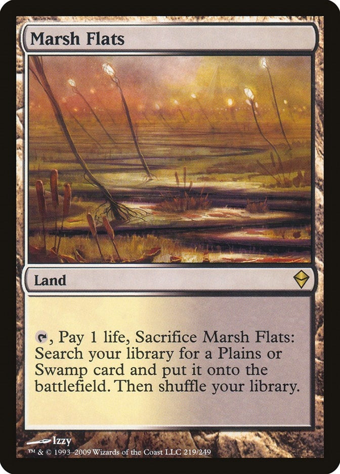Image for Marsh Flats (219) - Magic: The Gathering