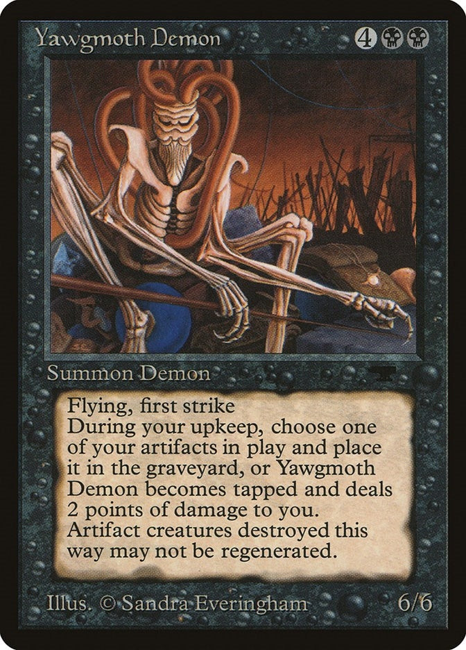 Image for Yawgmoth Demon - Magic: The Gathering