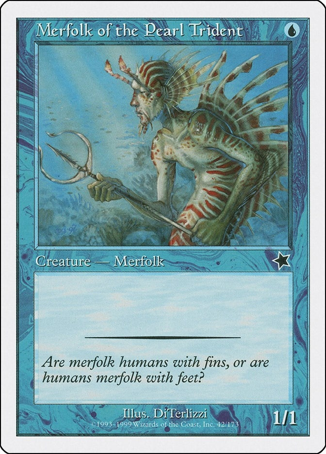 Image for Merfolk of the Pearl Trident (42) - Magic: The Gathering