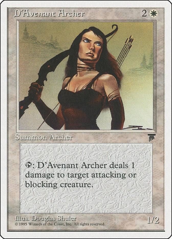 Image for D'Avenant Archer - Magic: The Gathering