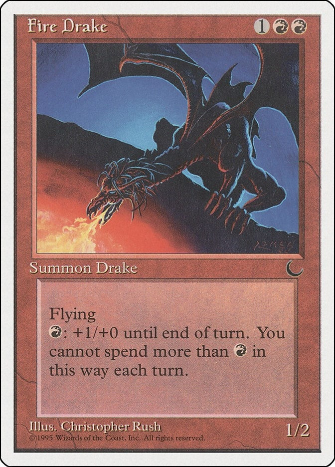 Image for Fire Drake - Magic: The Gathering